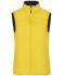 Ladies Ladies' Lightweight Vest Black/yellow 8269
