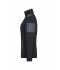Damen Ladies' Knitted Fleece Jacket Black/carbon 8045