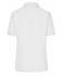 Damen Ladies' Business Shirt Short-Sleeved White 8390