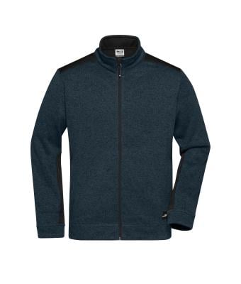 Herren Men's Knitted Workwear Fleece Jacket - STRONG -  8537
