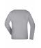 Ladies Ladies' Shirt Long-Sleeved Medium Grey-heather 7972