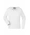 Damen Ladies' Shirt Long-Sleeved Medium White 7972