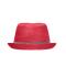 Unisexe Chapeau en papier Rouge/gris foncé 8021