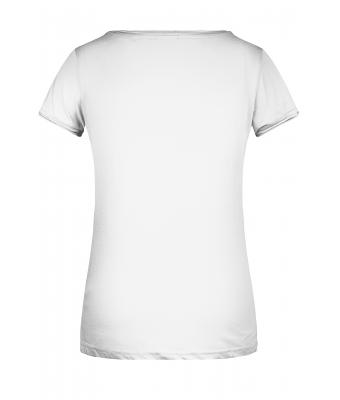 Femme T-shirt femme bio   OCS Standard Blanc 8373
