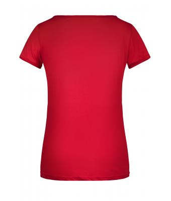 Femme T-shirt femme bio   OCS Standard Rouge 8373