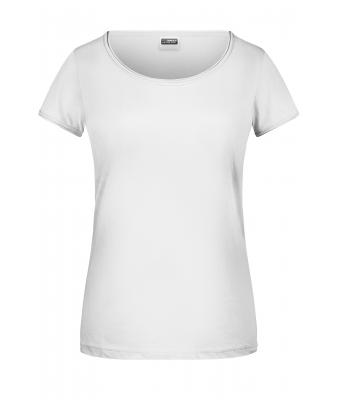 Femme T-shirt femme bio Blanc 8373