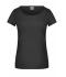 Femme T-shirt femme bio Noir 8373