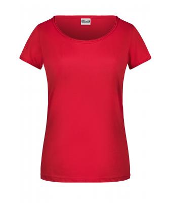 Femme T-shirt femme bio Rouge 8373