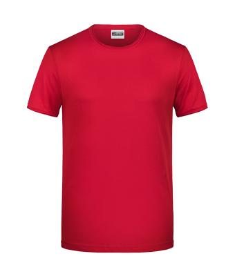 Herren Men's-T Red 8374