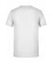 Herren Men's-T White 8374