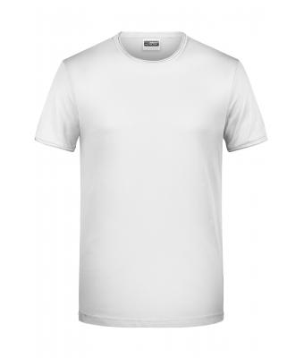 Herren Men's-T White 8374