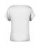 Damen Ladies' Casual-T White 8377