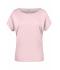 Femme T-shirt femme bio décontracté   OCS Standard Rose-pastel 8377