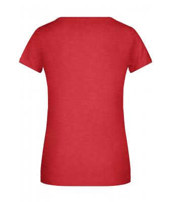 Ladies Ladies' Basic-T   OCS Standard Carmine-red-melange 8378