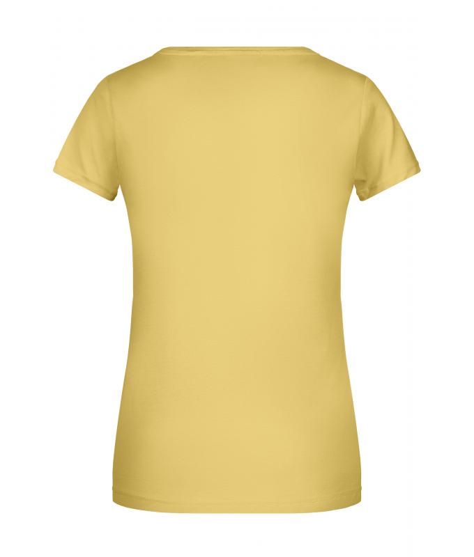 Damen Ladies' Basic-T OCS Standard Light-yellow 8378