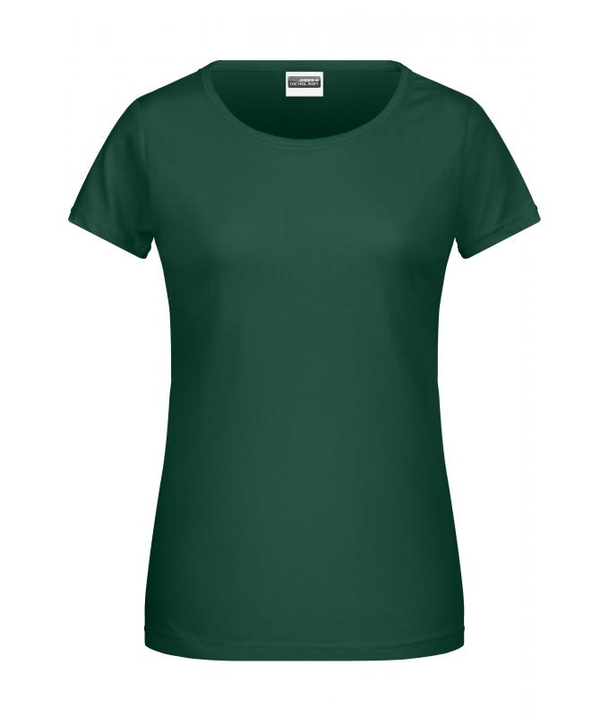 Dames Ladies' Basic-T OCS Standard Donkergroen 8378