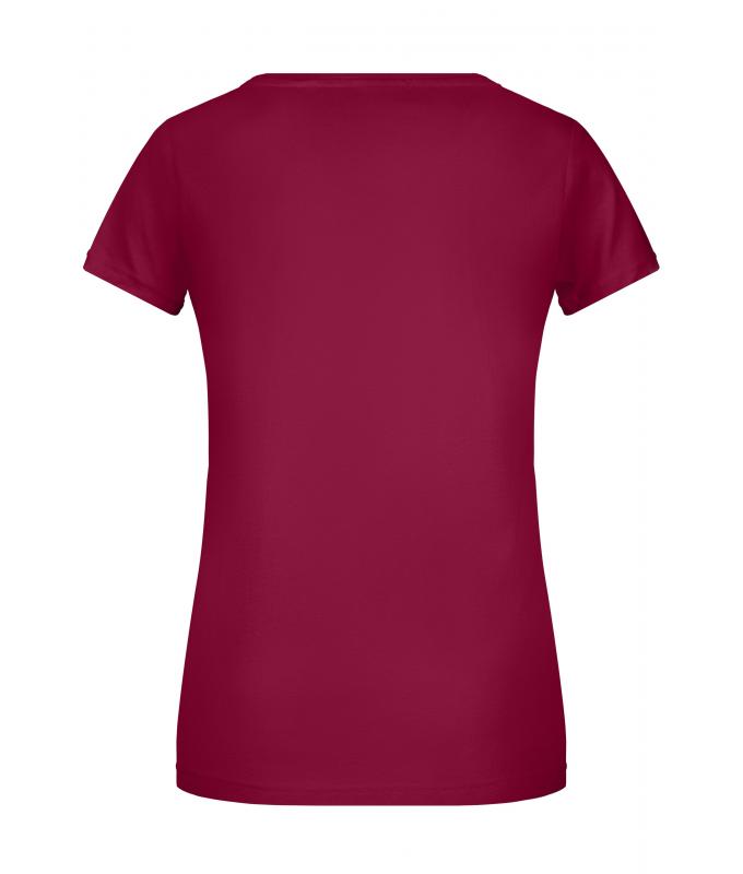Dames Ladies' Basic-T OCS Standard Wijnrood 8378