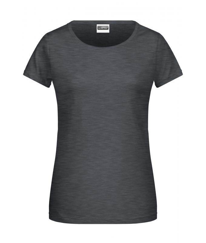 Damen Ladies' Basic-T OCS Standard Black-heather 8378