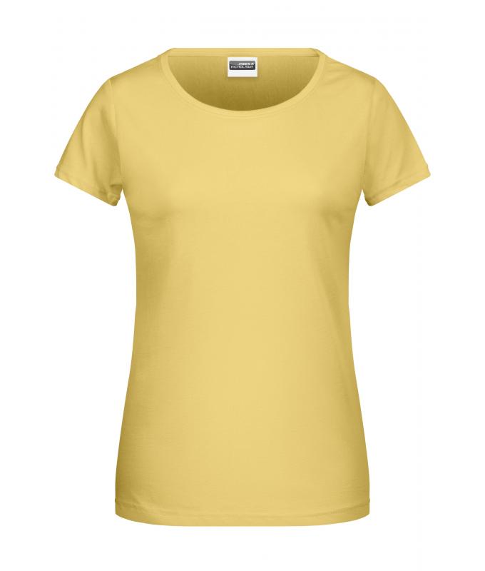 Ladies Ladies' Basic-T OCS Standard Light-yellow 8378
