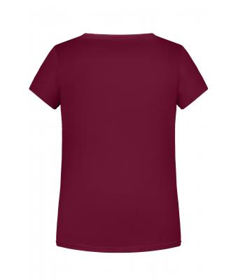 Kinderen Girls' Basic-T   OCS Standard Wijnrood 8475