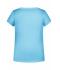 Enfant T-shirt enfant fille bio décontracté   OCS Standard Bleu-ciel 8475