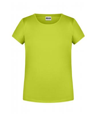 Enfant T-shirt enfant fille bio décontracté   OCS Standard Jaune-acide 8475