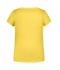 Enfant T-shirt enfant fille bio décontracté   OCS Standard Jaune 8475