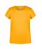 Enfant T-shirt enfant fille bio décontracté   OCS Standard Jaune-d'or 8475