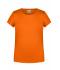 Enfant T-shirt enfant fille bio décontracté   OCS Standard Orange 8475