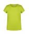 Enfant T-shirt enfant fille bio décontracté   OCS Standard Jaune-acide 8475