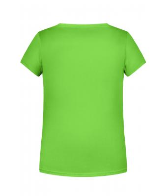 Enfant T-shirt enfant fille bio décontracté   OCS Standard Vert-citron 8475