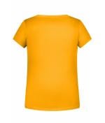Enfant T-shirt enfant fille bio décontracté OCS Standard Jaune-d'or 8475