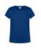 Enfant T-shirt enfant fille bio décontracté Royal-foncé 8475