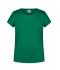 Enfant T-shirt enfant fille bio décontracté Vert-irlandais 8475