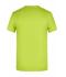 Homme Basic-T pour hommes Jaune-acide 8474