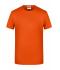 Homme Basic-T pour hommes Orange-foncé 8474