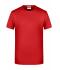 Homme Basic-T pour hommes Rouge 8474