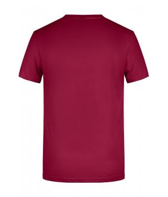 Heren Men's Basic-T   OCS Standard Wijnrood 8474