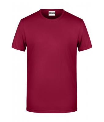 Heren Men's Basic-T   OCS Standard Wijnrood 8474