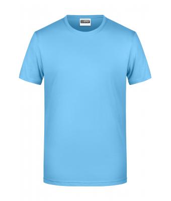 Herren Men's Basic-T Sky-blue 8474