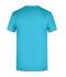 Herren Men's Basic-T Turquoise 8474