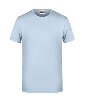 Herren Men's Basic-T Light-blue 8474