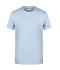 Herren Men's Basic-T Light-blue 8474