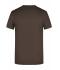 Herren Men's Basic-T Brown 8474