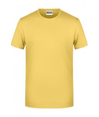 Herren Men's Basic-T Light-yellow 8474