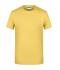 Herren Men's Basic-T Light-yellow 8474