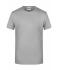 Herren Men's Basic-T Grey-heather 8474