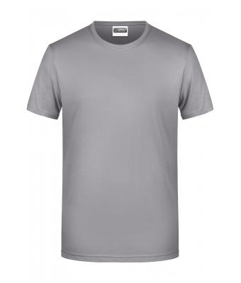 Herren Men's Basic-T Steel-grey 8474