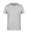 Herren Men's Basic-T Soft-grey 8474