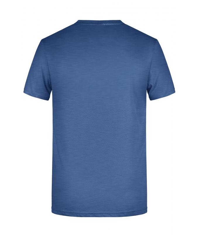Herren Men's Basic-T OCS Standard Light-denim-melange 8474